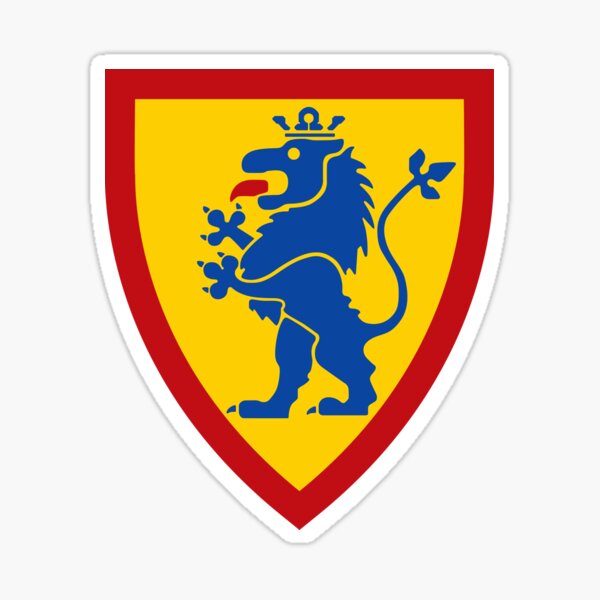 Castle Crown Crusader Shield Emblem Sticker