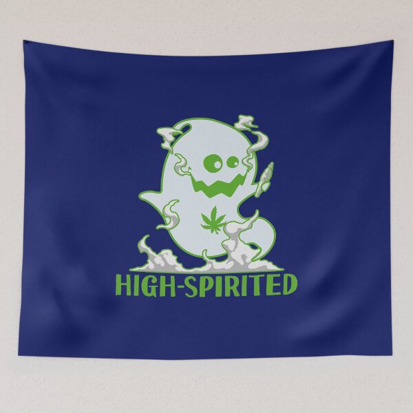 Item preview, High-Spirited Cannabis Ghost designed and sold by Maria Garcia.