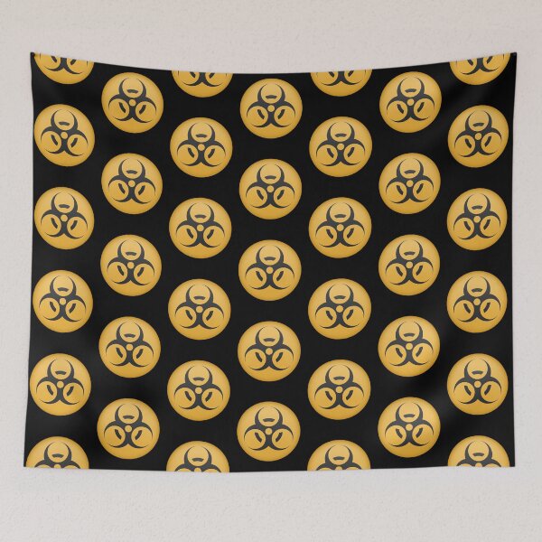 Item preview, BIOHAZARD SYMBOL FUNNY Laboratory Science Microbiology designed and sold by Hippiesole.