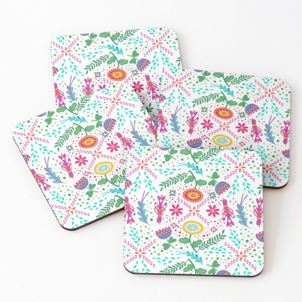 Item preview, Bright Folklore Pattern designed and sold by RecklessRosey.
