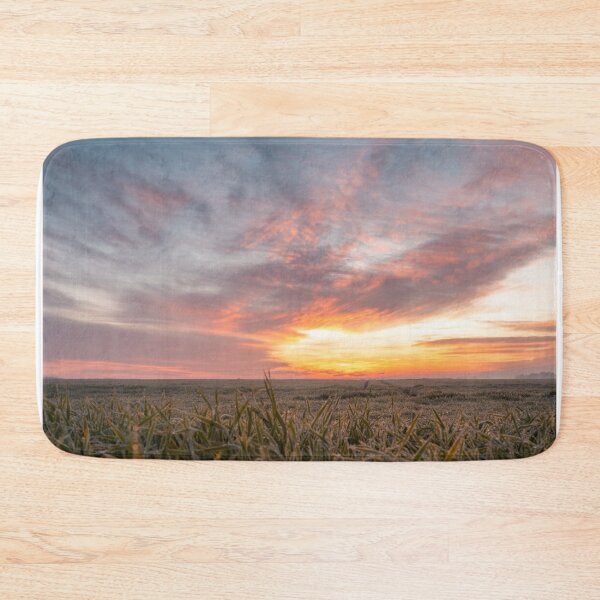 Item preview, Amazing sunrise over the fields designed and sold by Kipcio.