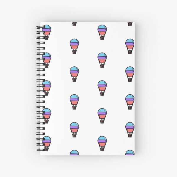 Cool Balloon Spiral Notebook