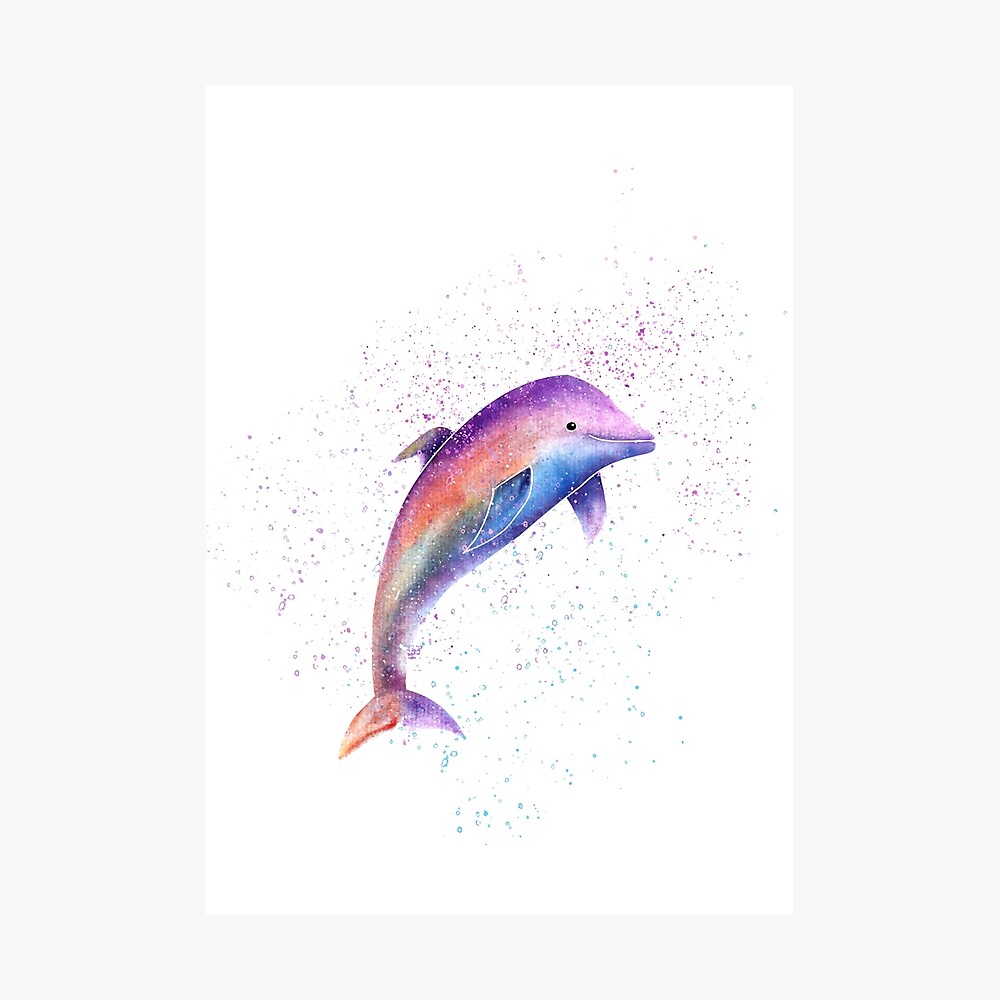 A Jumping Dolphin Sketch Tattoo Design – Tattoos Wizard Designs