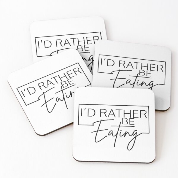 Item preview, I’D RATHER BE EATING designed and sold by PRINTED ..
