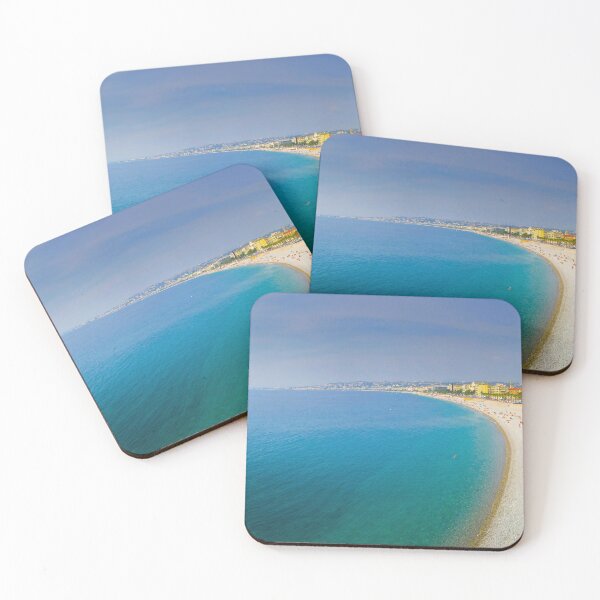 Item preview, Cote d'Azur Beach Blue Green Sea Waves designed and sold by impetum.