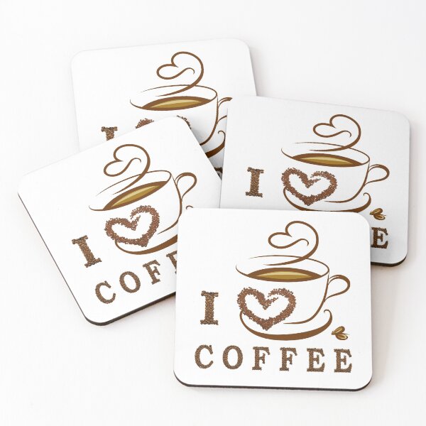 Item preview, I love coffee, time to drink coffee designed and sold by Ross-Sergey.