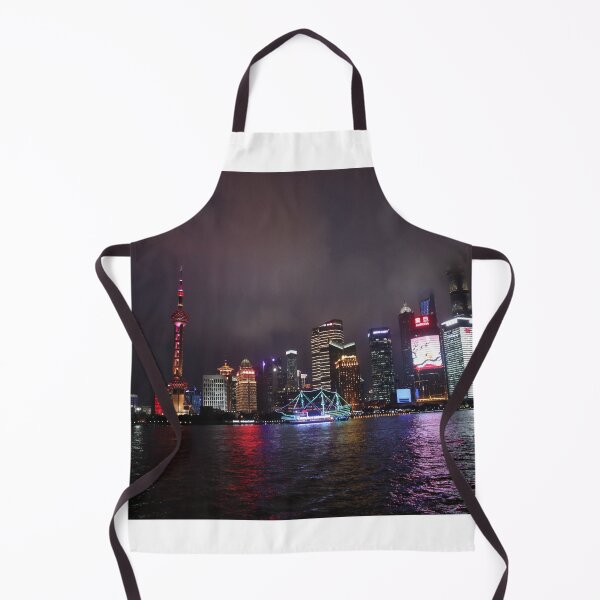 Item preview, Shanghai skyline at night designed and sold by Reallife14.