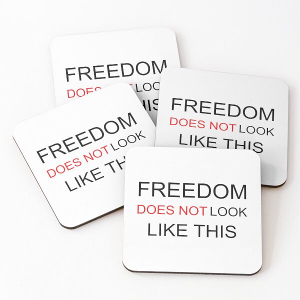 Item preview, Freedom does not look like this  designed and sold by M-Farouk.