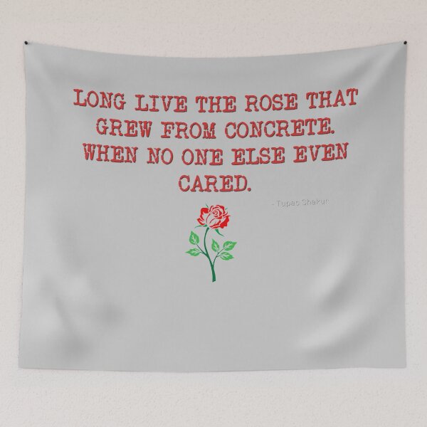 Item preview, The rose that grew in concrete designed and sold by Monkey204.