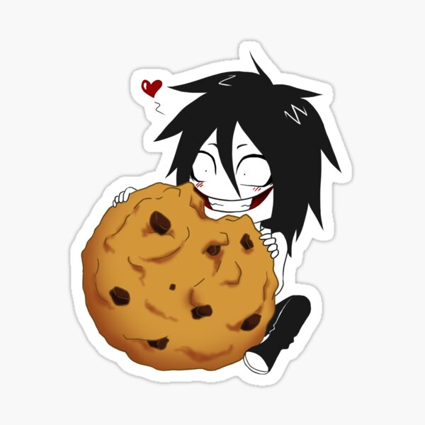 Creepypasta Jeff the Killer Sticker for Sale by HeyitsSmile