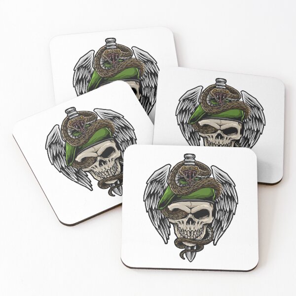 Item preview, Skull Soldier - Snake Angel designed and sold by eDigi-Arts.
