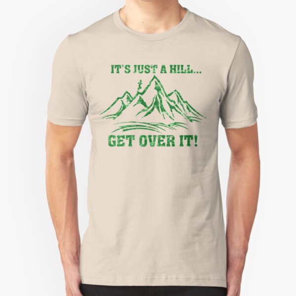 Cross Country Trail Runner Just a Hill Slim Fit T-Shirt