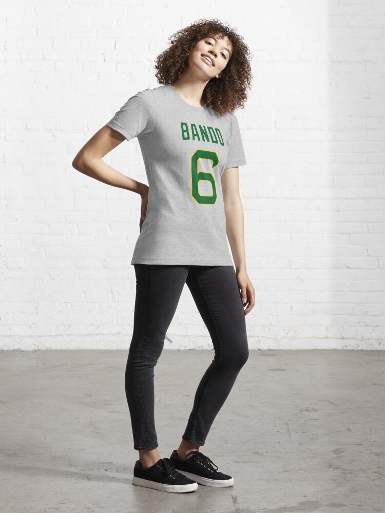 Sal Bando Oakland Athletics Women's Black Roster Name & Number T-Shirt 