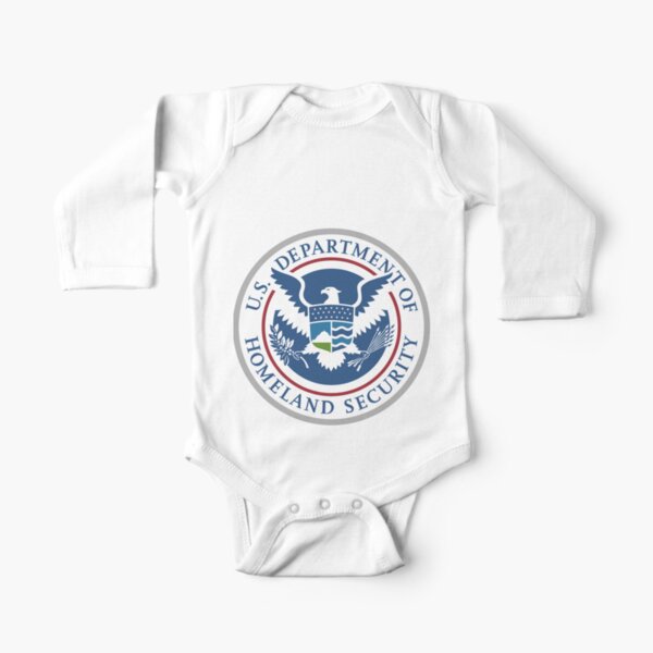 United States Department of Homeland Security, Government department Long Sleeve Baby One-Piece