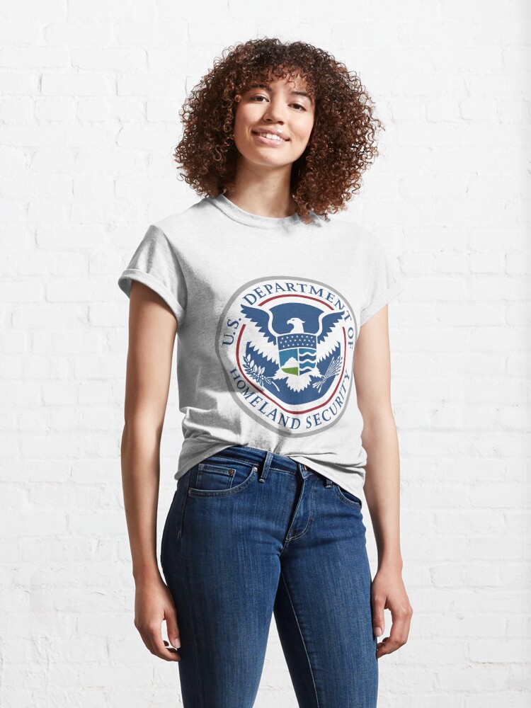 Alternate view of United States Department of Homeland Security, Government department Classic T-Shirt