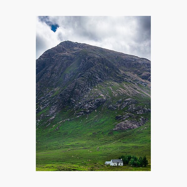 House by the Mountain Photographic Print