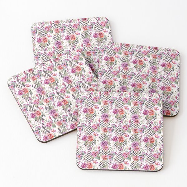 Item preview, Geometric flowers designed and sold by AlexGolyakov.