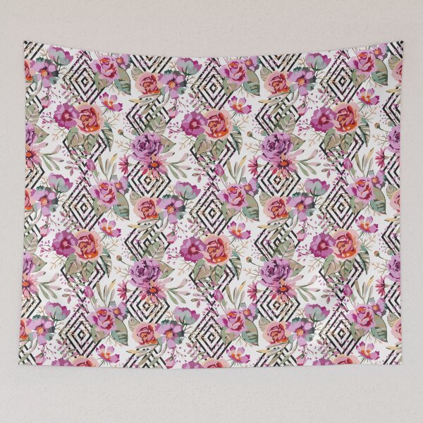 Item preview, Geometric flowers designed and sold by AlexGolyakov.