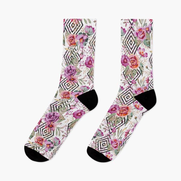 Item preview, Geometric flowers designed and sold by AlexGolyakov.