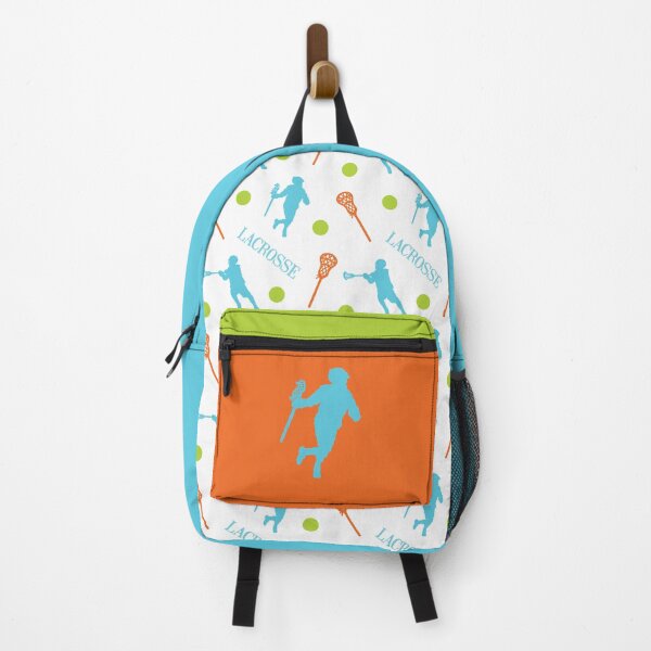 Item preview, Bright Tropical Colors Male Lacrosse Player Pattern designed and sold by Susan Says.