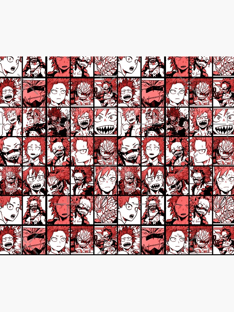 BNHA Kirishima collage - color version by Angellinx3