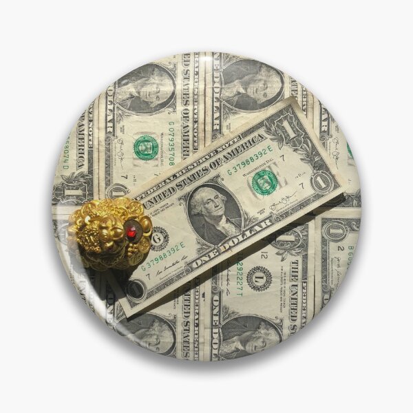 Item preview, One Dollar Bill Feng Shui Money Frog designed and sold by Kaushal Pal.