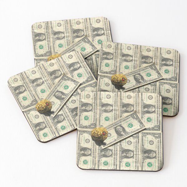 Item preview, One Dollar Bill Feng Shui Money Frog designed and sold by Kaushal Pal.
