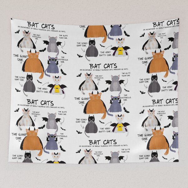 Item preview, Bat Cats designed and sold by FilthyAnnaMalle.