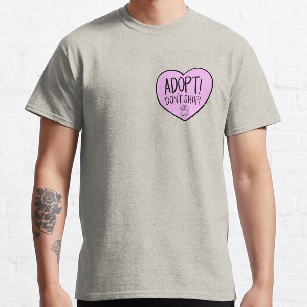 Item preview, Adopt Don't Shop Heart - Pawprints  designed and sold by Lauren Langele.