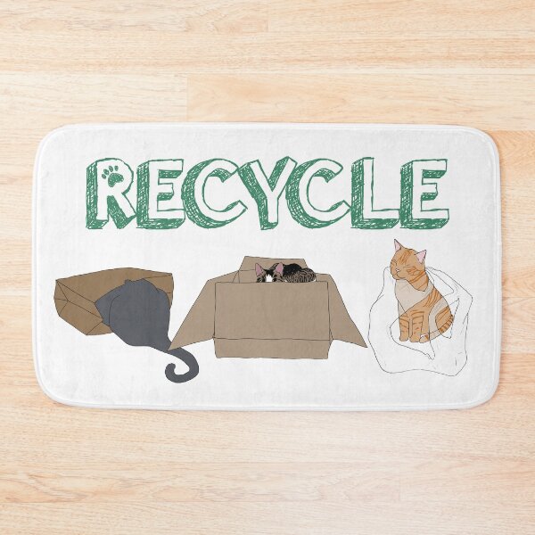 Item preview, Cool Cats Are Environmentally Conscious designed and sold by HousecatDesigns.
