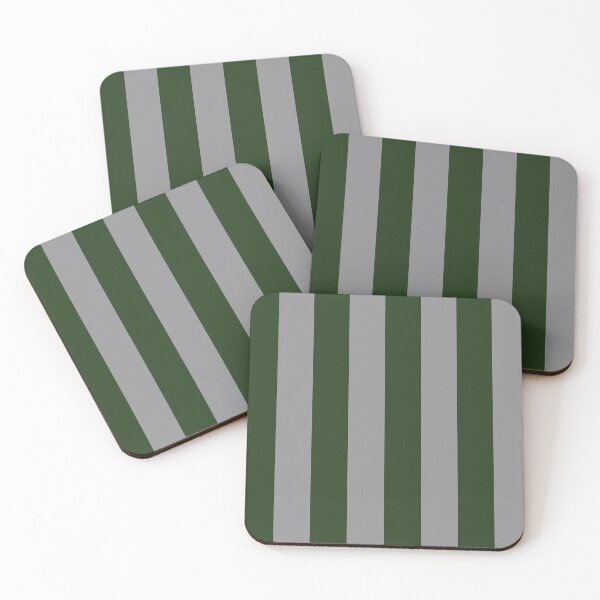 Item preview, Green and grey stripes designed and sold by Ahmira A.