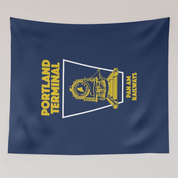 Item preview, Portland Terminal - Train Emblem designed and sold by touristtrash.