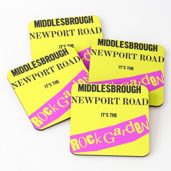 Item preview, Middlesbrough Newport Road Its The Rock Garden Punk designed and sold by Logo-A-GoGo.