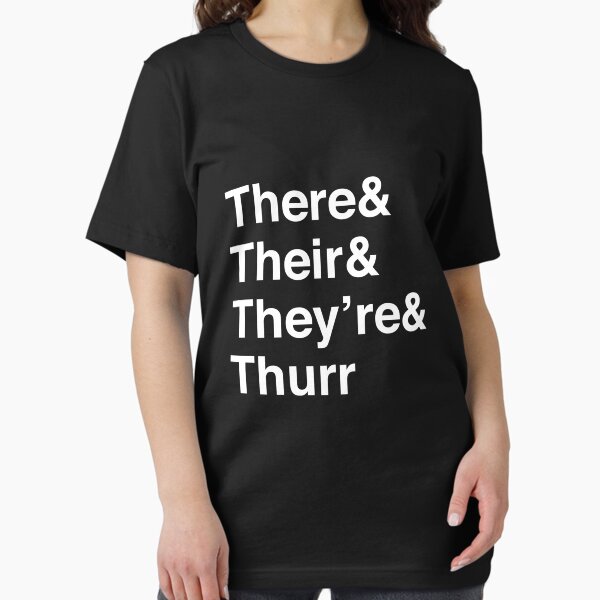 Item preview, There, Their, They're, and Thurr designed and sold by trends.
