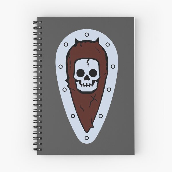 Item preview, Castle Skeleton Shield Emblem designed and sold by Highonbricks.