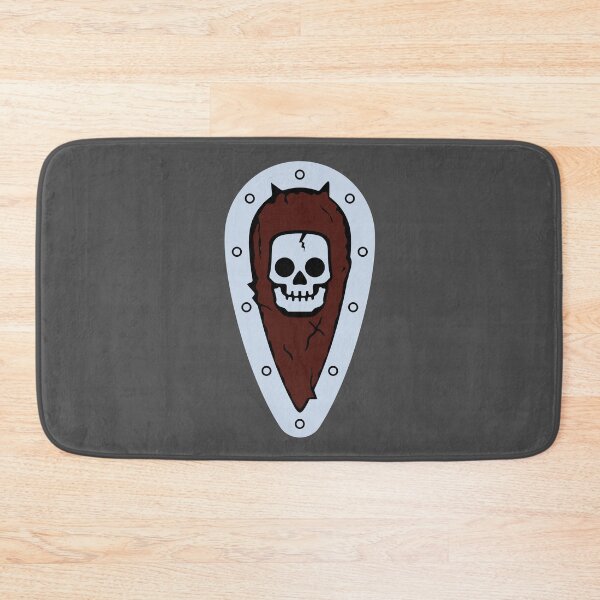 Item preview, Castle Skeleton Shield Emblem designed and sold by Highonbricks.