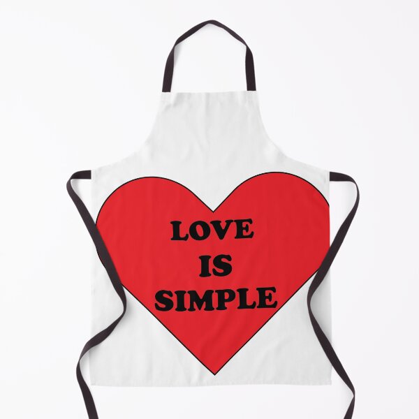 Item preview, love is simple designed and sold by odysseystar1996.