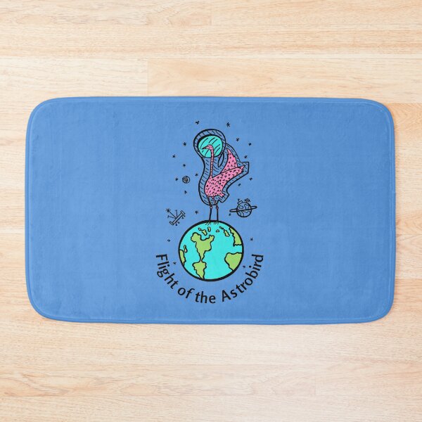 Item preview, Flight of the Astrobird- Funny Space Bird Design (blue) designed and sold by Davey's Designs.