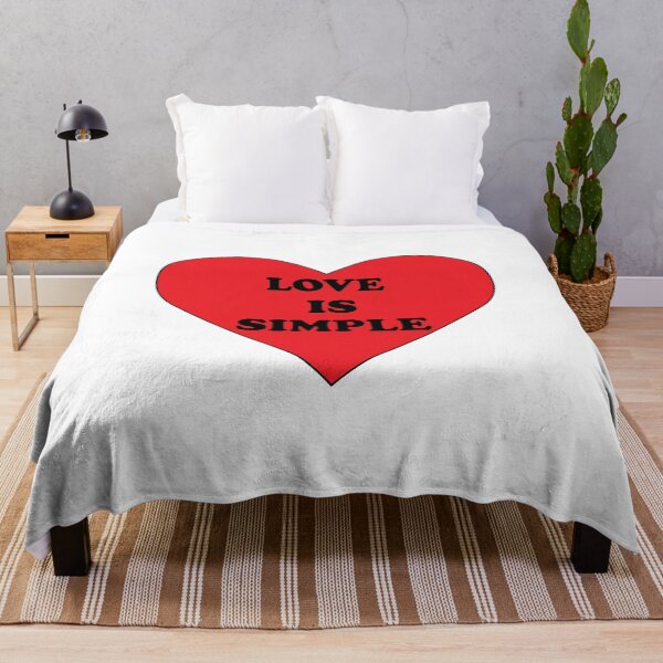 Item preview, love is simple designed and sold by odysseystar1996.