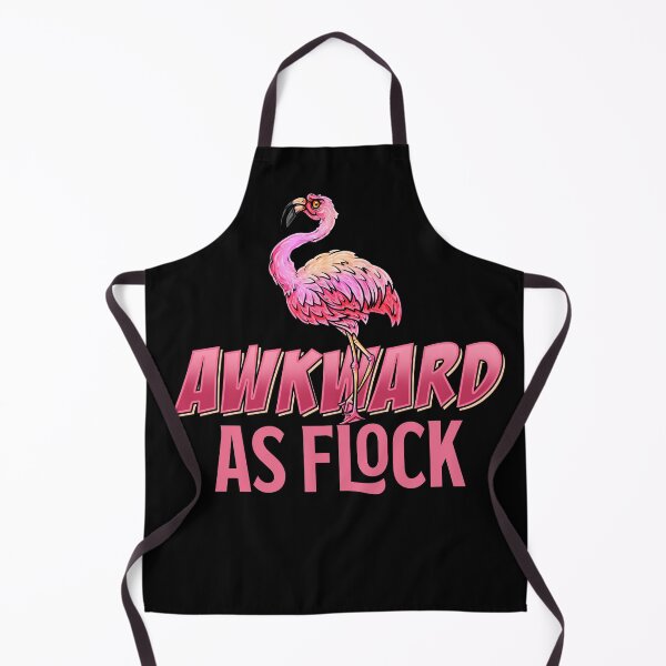 Item preview, Awkward As Flock - Funny Flamingo designed and sold by Meliafroggy.