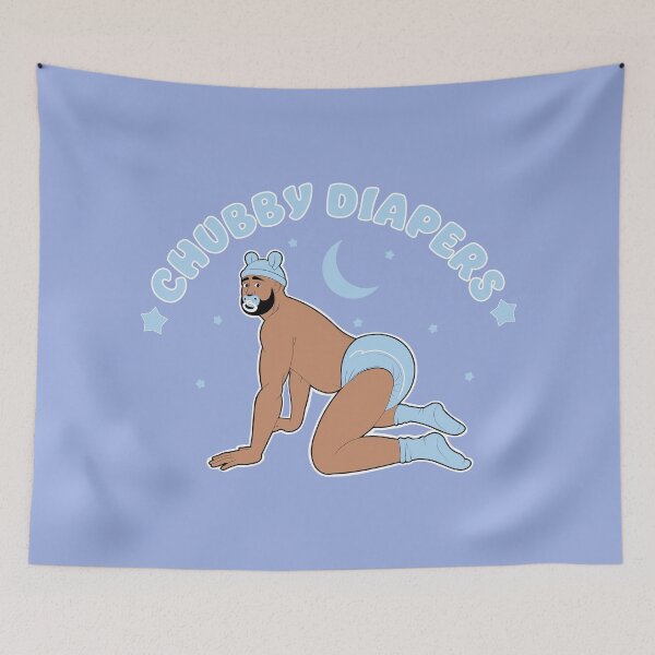 Item preview, Chubby Diaper ad designed and sold by TigerTyke.