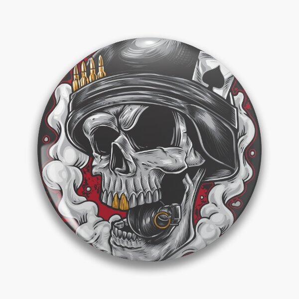Item preview, Grenade Skull designed and sold by eDigi-Arts.