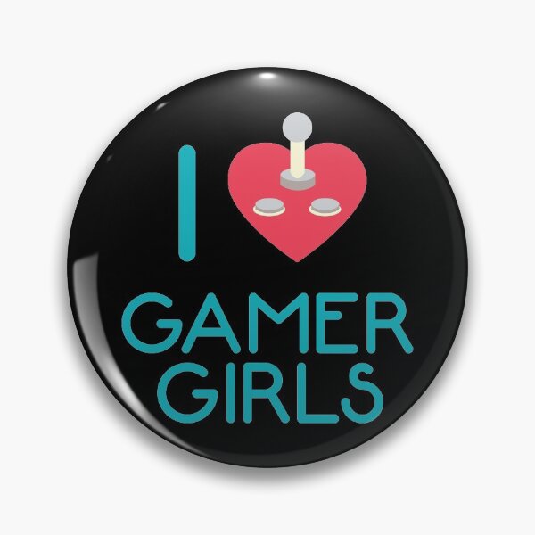 Item preview, I LOVE GAMER GIRLS designed and sold by Dwarf-Monkey.
