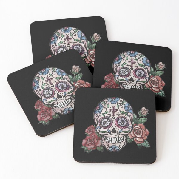Item preview, Sugar Skull - Watercolor Day Of The Dead designed and sold by S-H-Designs.