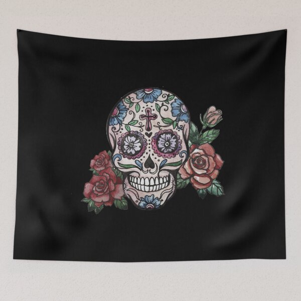 Item preview, Sugar Skull - Watercolor Day Of The Dead designed and sold by S-H-Designs.