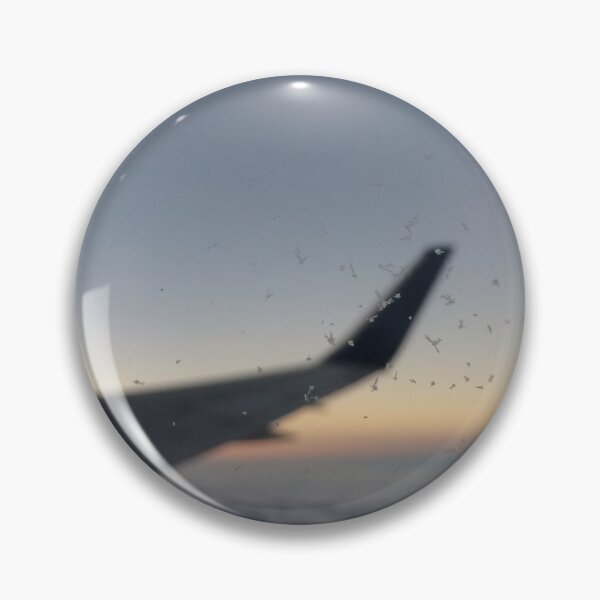 Item preview, cold frosty airplane window designed and sold by abpumatrumpet.