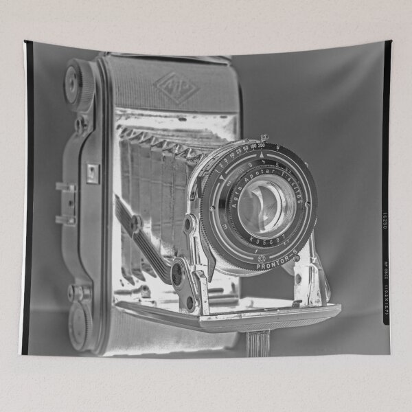 Item preview, Vintage folding bellows camera study in negative designed and sold by Christopher Ball.