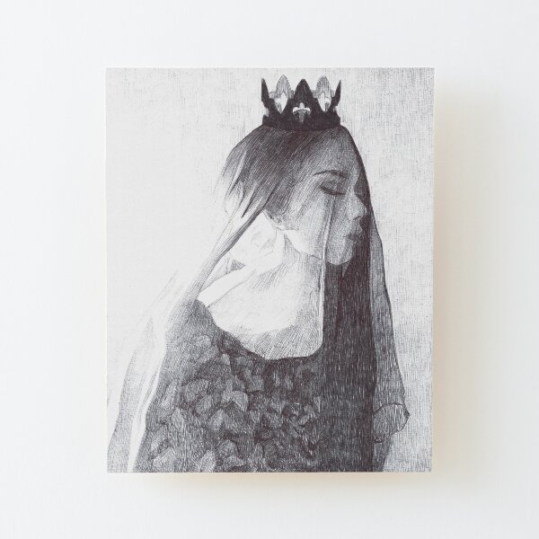 Jeanne Wood Mounted Print