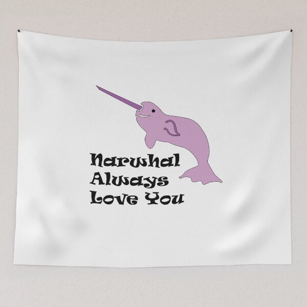 Item preview, narwhale always love you designed and sold by odysseystar1996.