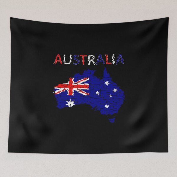 Item preview, Australia Flag - Art design designed and sold by AndiHK.